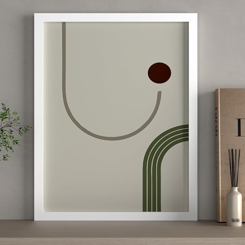 Decotalk Wallpaper Border White Wallpaper Frame Peel and Stick 3"x236" Solid White Wall Border Stickers Mirror Frame Borders Self Adhesive Borders Wall Paper for Bedroom Bathroom Mirror Decor - Image 4